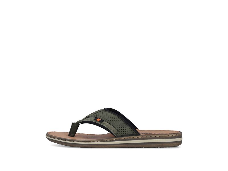 Rieker - Pantoletten - Gr&uuml;n 