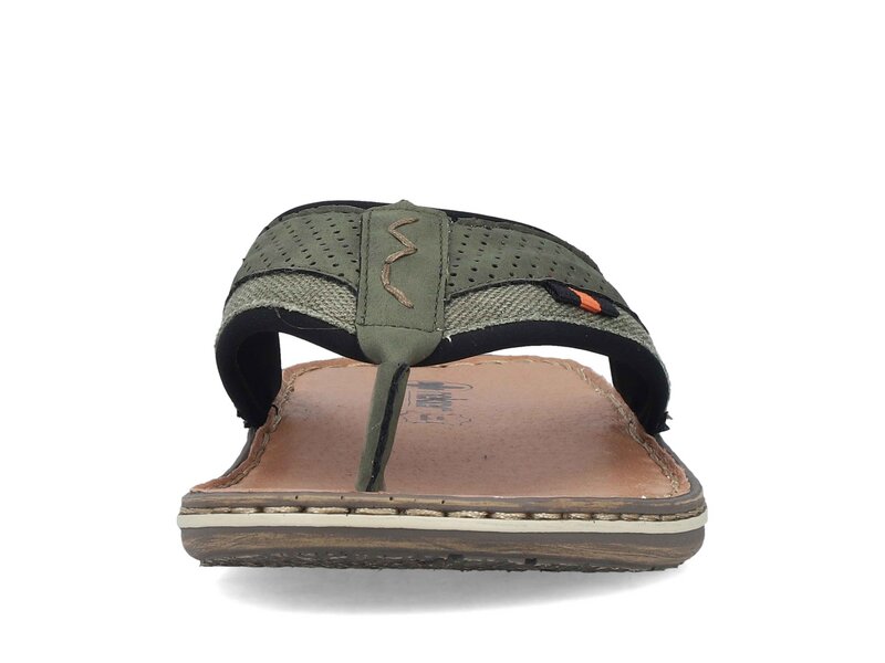 Rieker - Pantoletten - Gr&uuml;n 