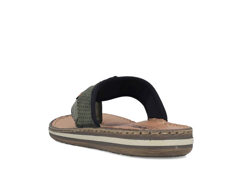 Rieker - Pantoletten - Gr&uuml;n 