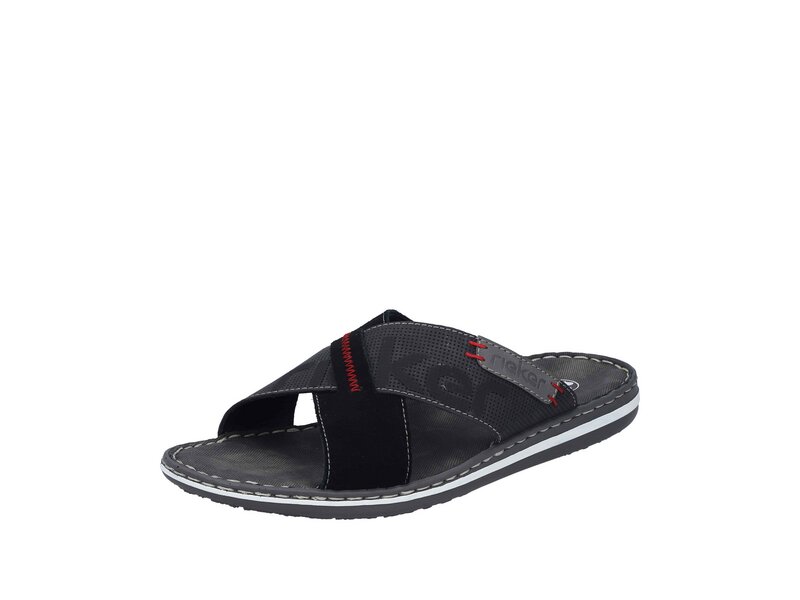 Rieker - Pantoletten - Schwarz 