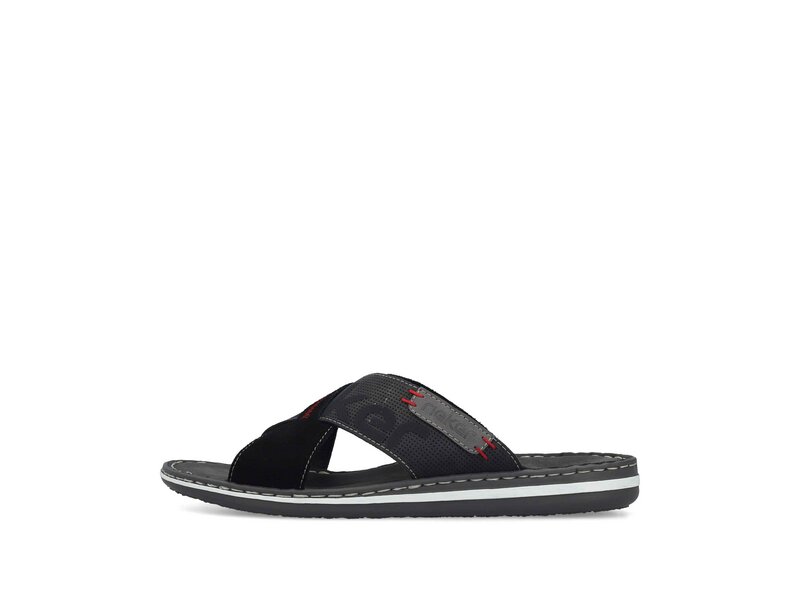 Rieker - Pantoletten - Schwarz 