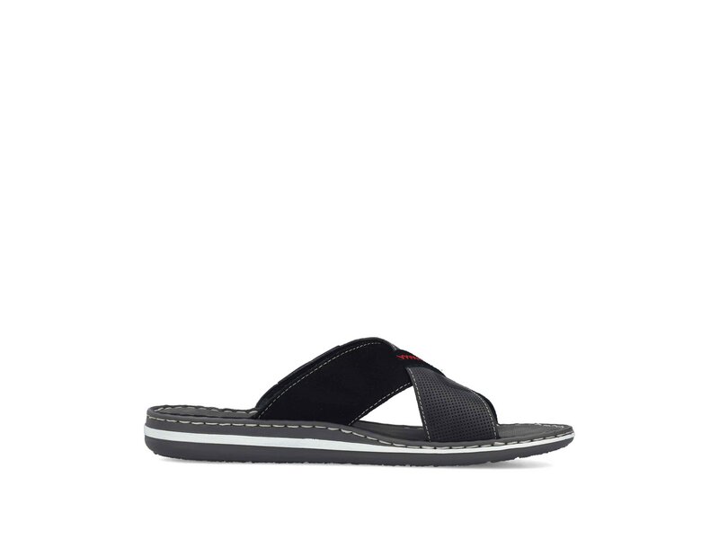 Rieker - Pantoletten - Schwarz 