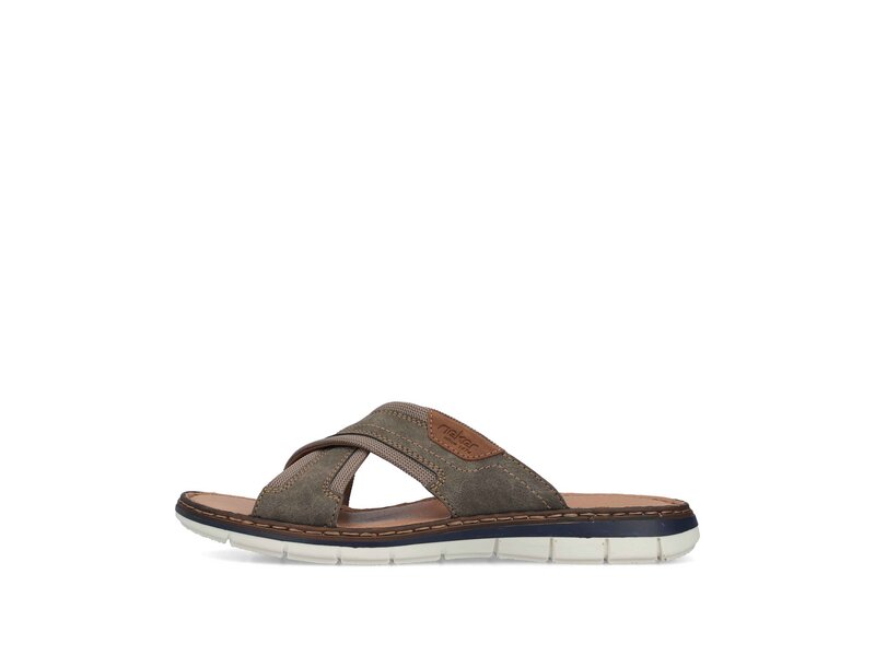 Rieker - Pantoletten - Braun 