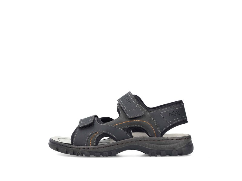 Rieker - Sandaletten - Schwarz 