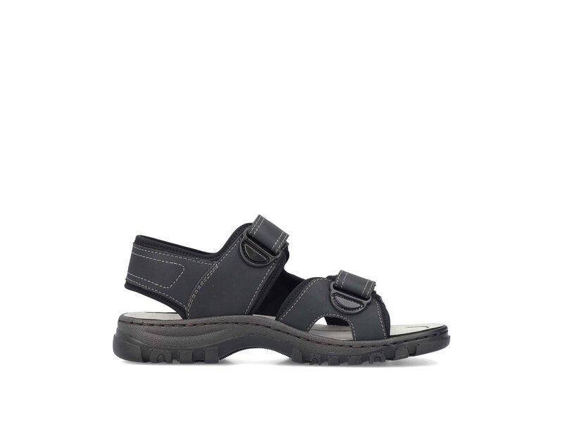 Rieker - Sandaletten - Schwarz 