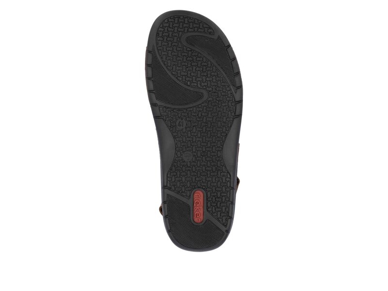 Rieker - Pantoletten - Braun 