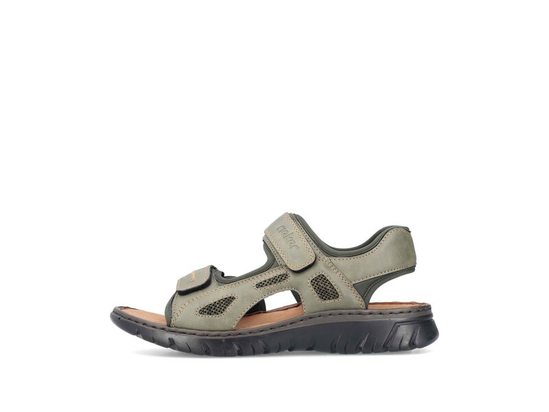 Rieker - Sandaletten - Gr&uuml;n 