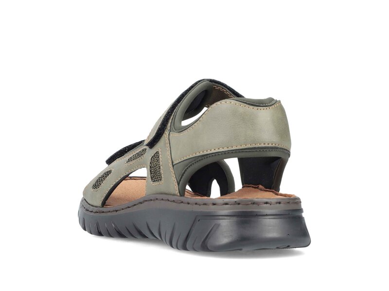 Rieker - Sandaletten - Gr&uuml;n 
