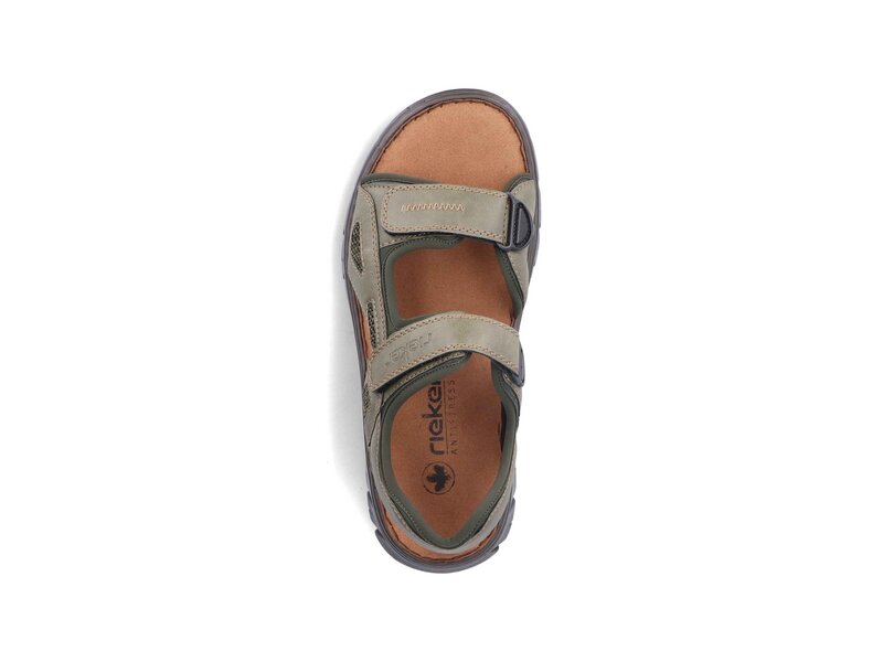 Rieker - Sandaletten - Gr&uuml;n 