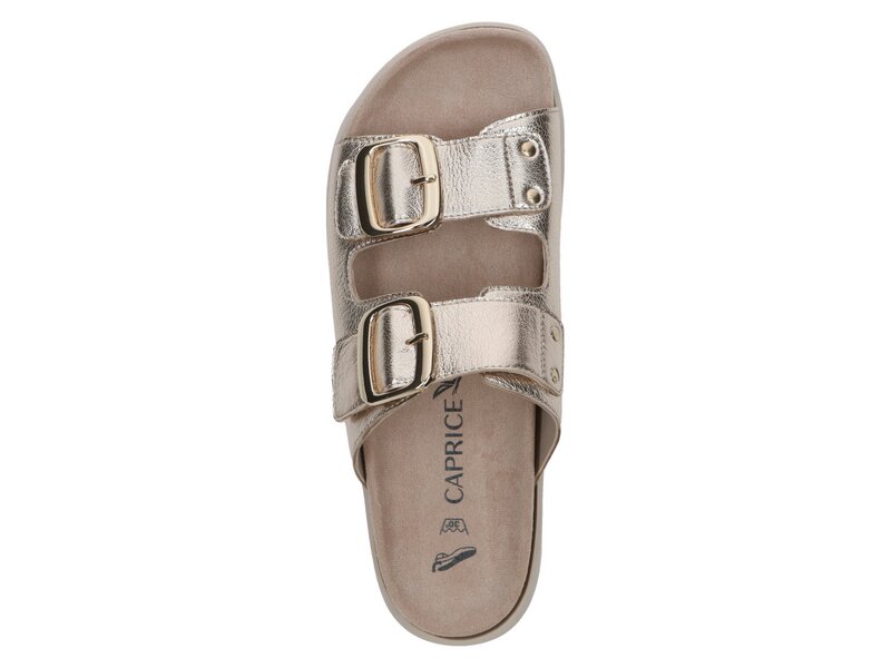 Caprice - Pantoletten - Gold 