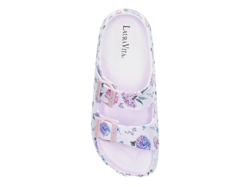 Laura Vita - Pantoletten - Lila 