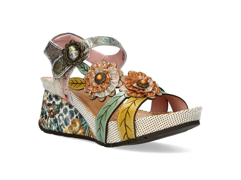 Laura Vita - Sandaletten - Gr&uuml;n 