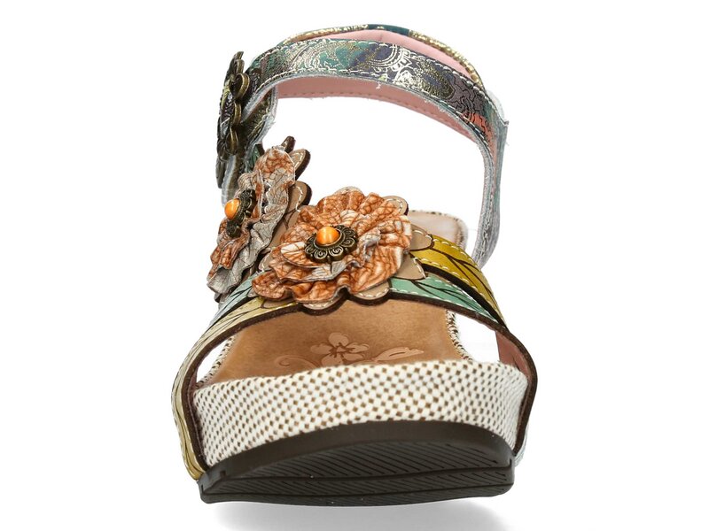 Laura Vita - Sandaletten - Gr&uuml;n 