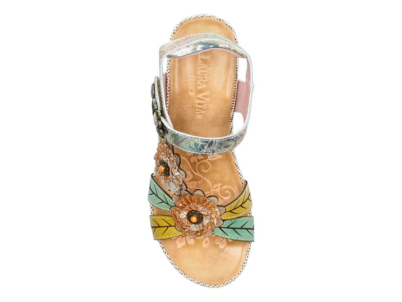 Laura Vita - Sandaletten - Gr&uuml;n 