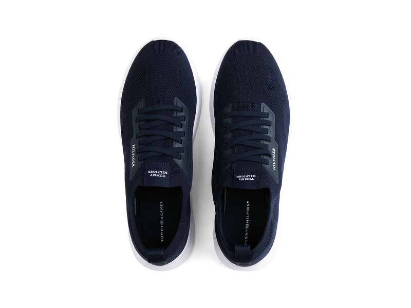 Tommy Hilfiger - LIGHTWEIGHT KNITTED RUNNER - Blau 