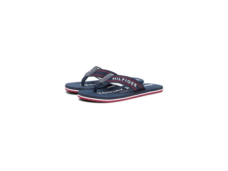 Tommy Hilfiger - SPORTY HILFIGER BEACH SANDAL - Blau 