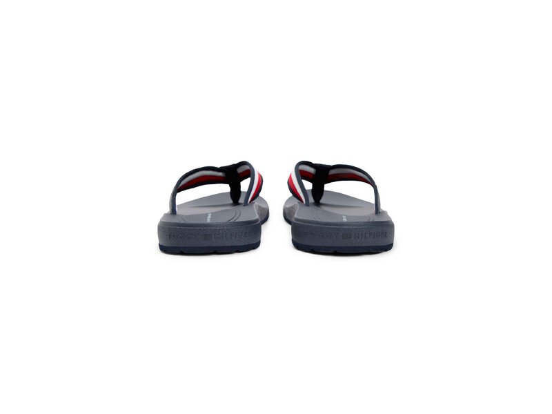 Tommy Hilfiger - MOLDED HILFIGER RWB BEACH SANDAL - Wei&szlig; 