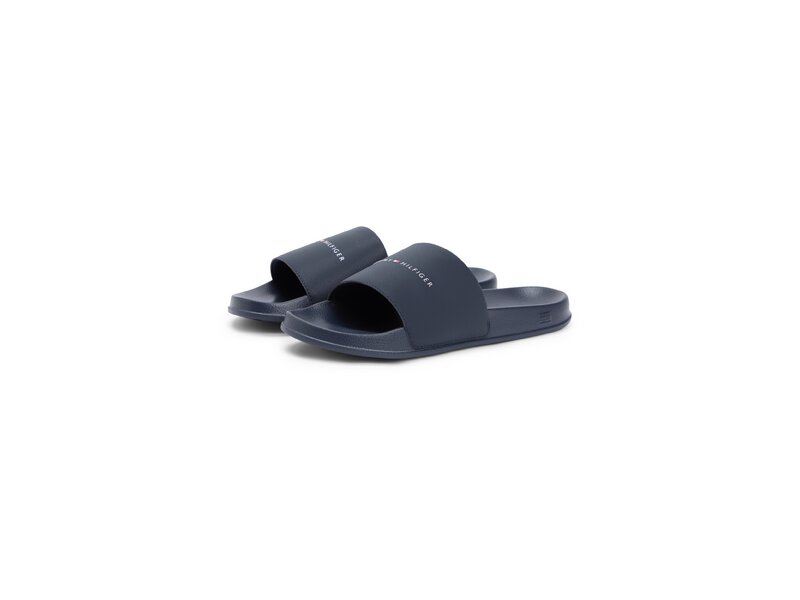 Tommy Hilfiger - CORE TOMMY HILFIGER POOL SLIDE - Blau 