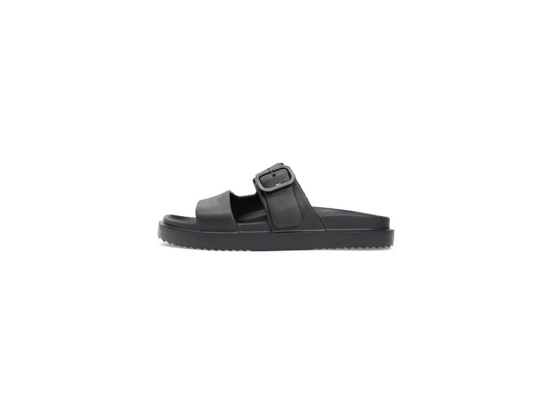 Tommy Hilfiger - TH LIGHT DOUBLE STRAP SANDAL - Schwarz 