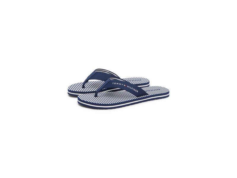 Tommy Hilfiger - TH ITHACA STRIPE SUMMER SANDAL - Blau 