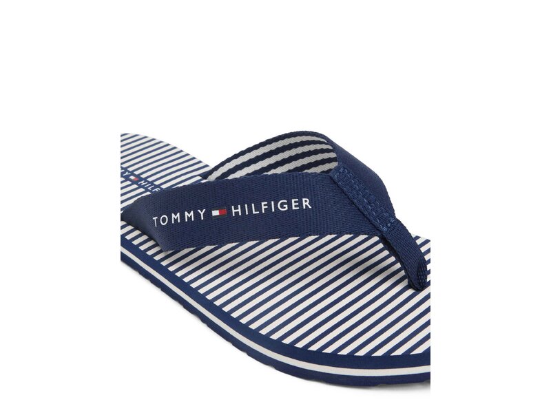 Tommy Hilfiger - TH ITHACA STRIPE SUMMER SANDAL - Blau 