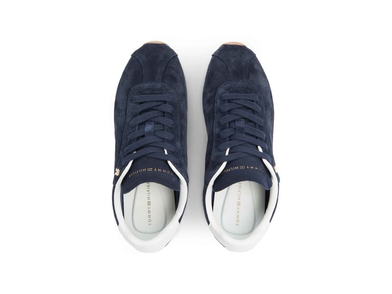 Tommy Hilfiger - TH BELLA LOW RUNNER SUEDE - Blau 