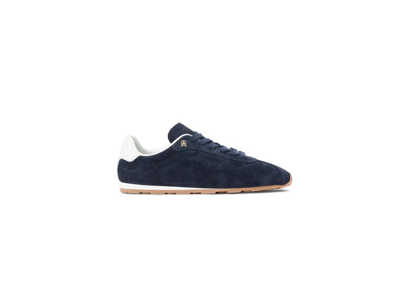 Tommy Hilfiger - TH BELLA LOW RUNNER SUEDE - Blau 