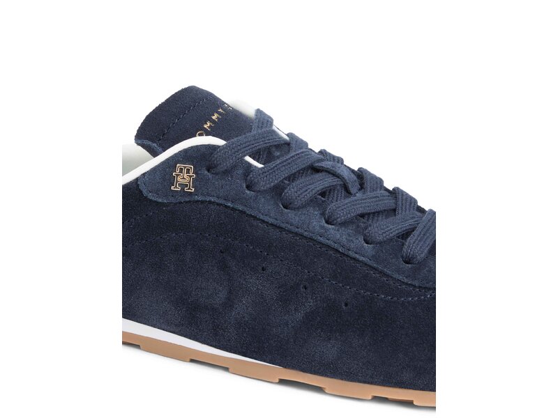 Tommy Hilfiger - TH BELLA LOW RUNNER SUEDE - Blau 