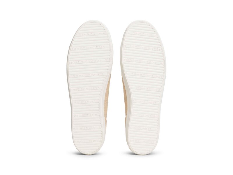Tommy Hilfiger - TH CHIC FOXING SNEAKER - Beige 