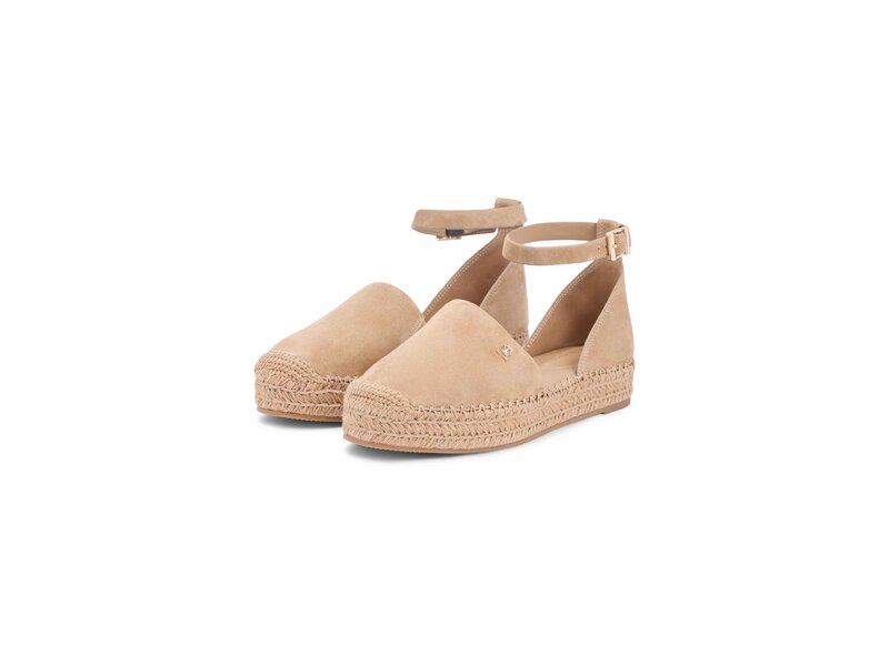 Tommy Hilfiger - TH PLATFORM ESPAD SUEDE STRAP - Gr&uuml;n 