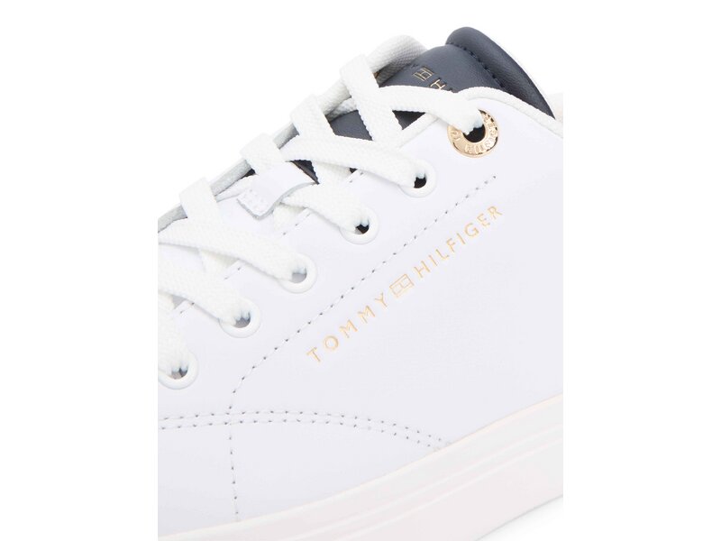 Tommy Hilfiger - TH FEMININE CUPSOLE LEATHER - Wei&szlig; 