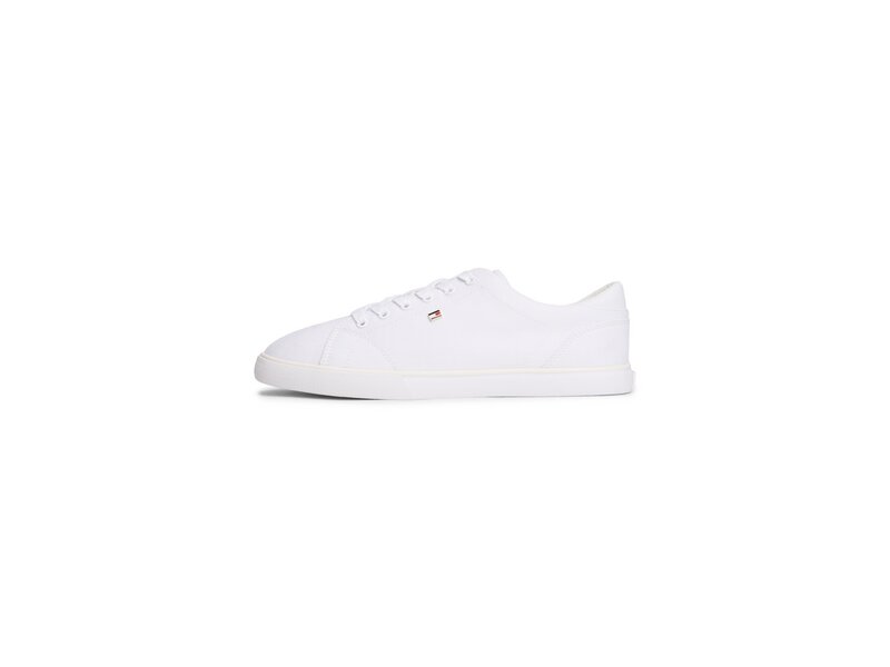 Tommy Hilfiger - TH LOW PROFILE VULC CANVAS - Wei&szlig; 