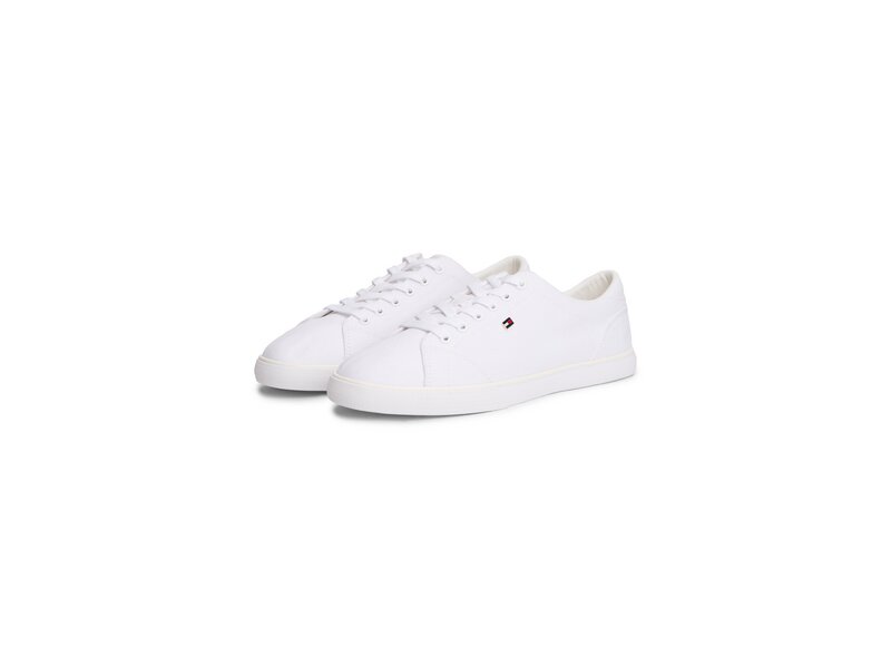 Tommy Hilfiger - TH LOW PROFILE VULC CANVAS - Wei&szlig; 