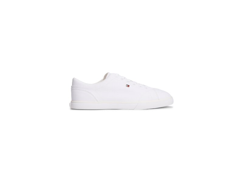 Tommy Hilfiger - TH LOW PROFILE VULC CANVAS - Wei&szlig; 