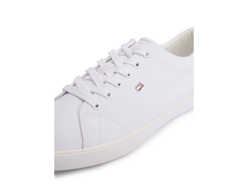Tommy Hilfiger - TH LOW PROFILE VULC CANVAS - Wei&szlig; 