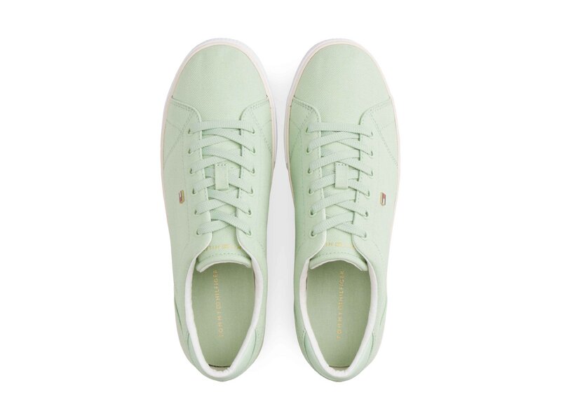 Tommy Hilfiger - TH LOW PROFILE VULC CANVAS - Gr&uuml;n 