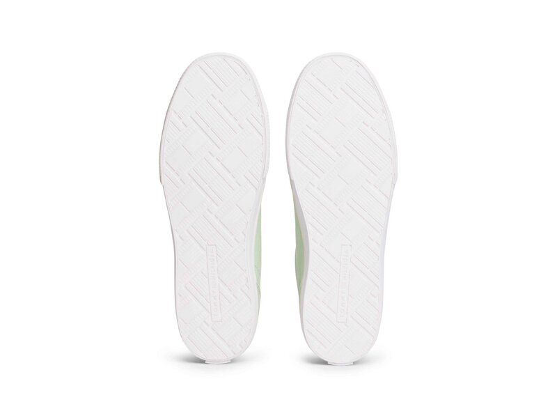 Tommy Hilfiger - TH LOW PROFILE VULC CANVAS - Gr&uuml;n 