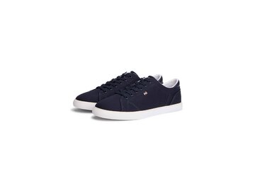 Tommy Hilfiger - TH LOW PROFILE VULC CANVAS - Blau