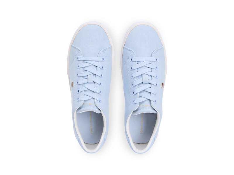 Tommy Hilfiger - TH LOW PROFILE VULC CANVAS - Blau 