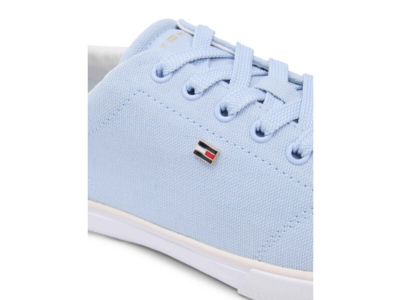 Tommy Hilfiger - TH LOW PROFILE VULC CANVAS - Blau 