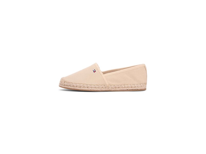 Tommy Hilfiger - FLAG CANVAS ESPADRILLE - Beige 