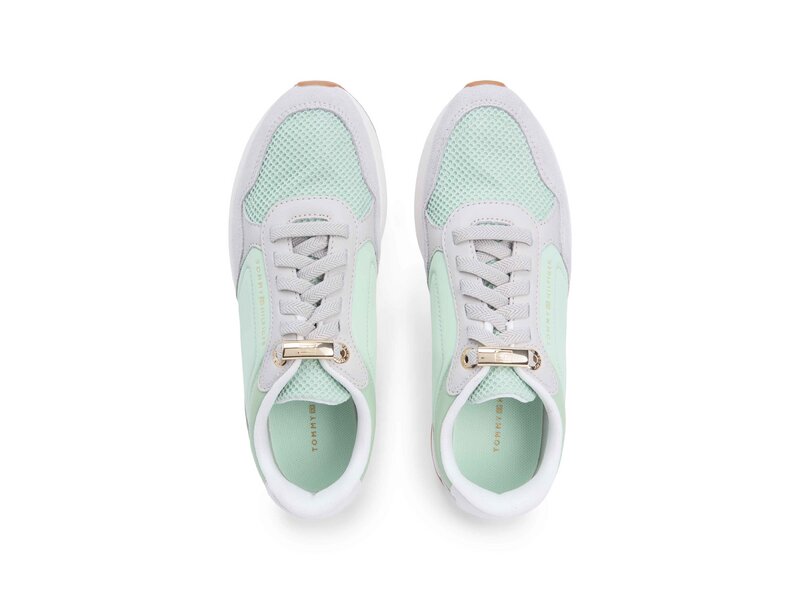 Tommy Hilfiger - TH CHIC EVA RUNNER MESH - Gr&uuml;n 