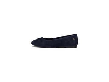 Tommy Hilfiger - HILFIGER SUEDE BALLERINA - Blau