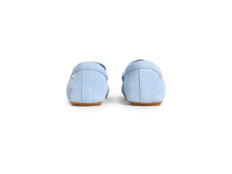 Tommy Hilfiger - FLAG SOFT SUEDE DRIVER LOAFER - Blau 