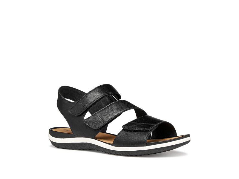 Geox - D SANDAL VEGA - Schwarz 