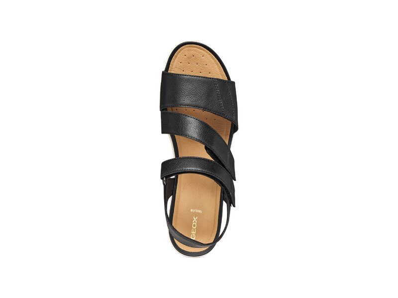 Geox - D SANDAL VEGA - Schwarz 