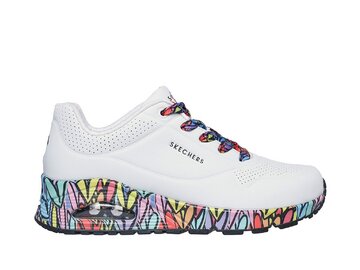 Skechers - UNO RAVAGED LOVE - Wei&szlig;