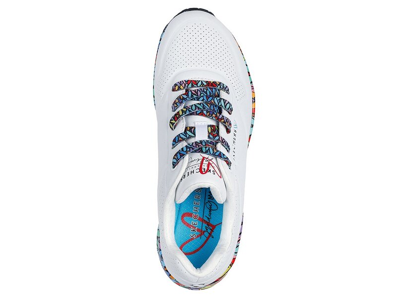 Skechers - UNO RAVAGED LOVE - Wei&szlig; 