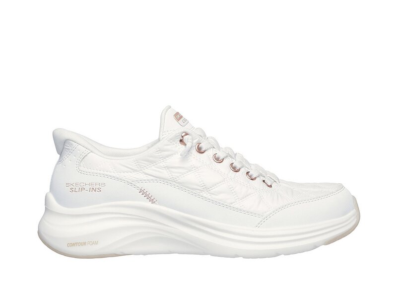 Skechers - CONTOUR FOAM GOLDEN HOUR - Wei&szlig; 