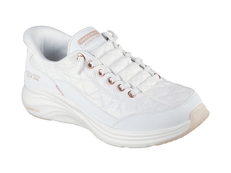 Skechers - CONTOUR FOAM GOLDEN HOUR - Wei&szlig; 